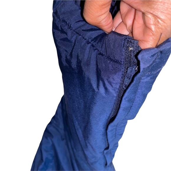 Cherokee Snow Ski Pants with drawstring elastic waist and hem Navy Blue size XL - Picture 3 of 5